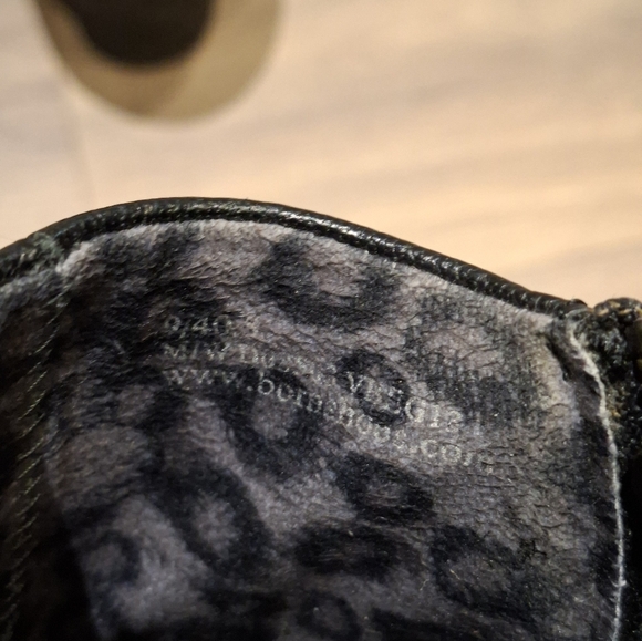 Born Women's Black Leather Western/Moto-inspired Ankle Boots (Size 9/EU 40.5) - Picture 8 of 11